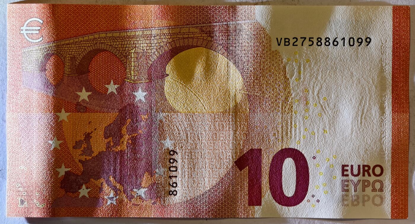 紫瑗钱币——第377期拍卖——纸币场 【双尾9】欧元 西班牙 2014年 圣天使桥 10欧元 UNC