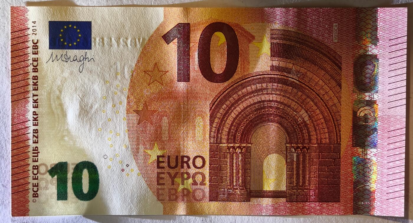 紫瑗钱币——第375期拍卖——纸币场 欧元 西班牙 2014年 圣天使桥 10欧元 UNC