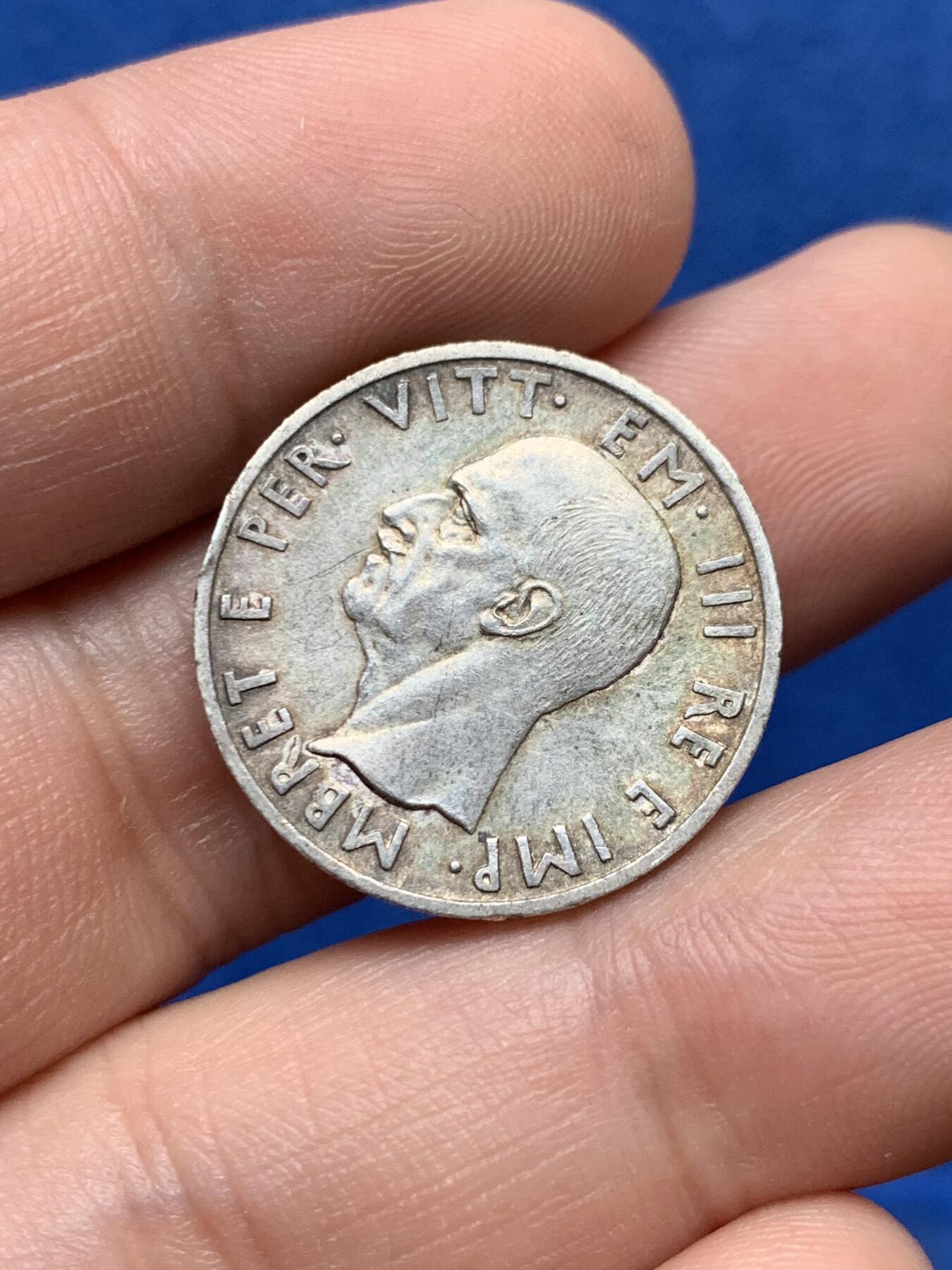 《竞宝斋》第284场- 周日，周一 2场连拍 （全场包邮） 1939年意占阿尔巴尼亚5列克