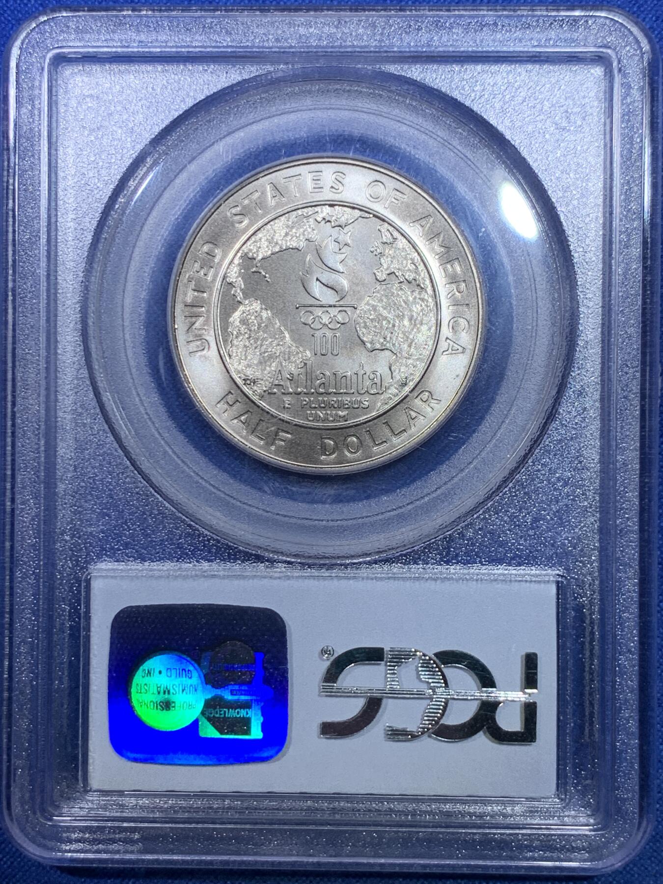 《竞宝斋》第284场- 周日，周一 2场连拍 （全场包邮） PCGS MS69 美国1995年S版棒球半美元