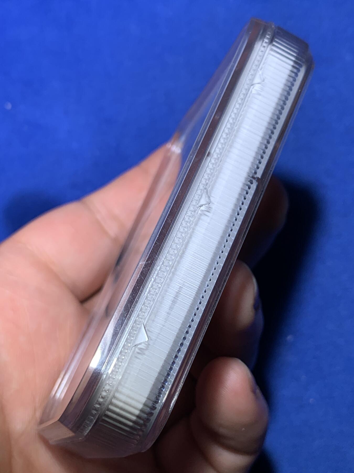 《竞宝斋》第284场- 周日，周一 2场连拍 （全场包邮） NGC PF70UC 蒙古2021年神秘苍狼银币 1盎司双面高浮雕 CIT出品热门系列银币 面值500图格里克 经典标签错误 优质藏品