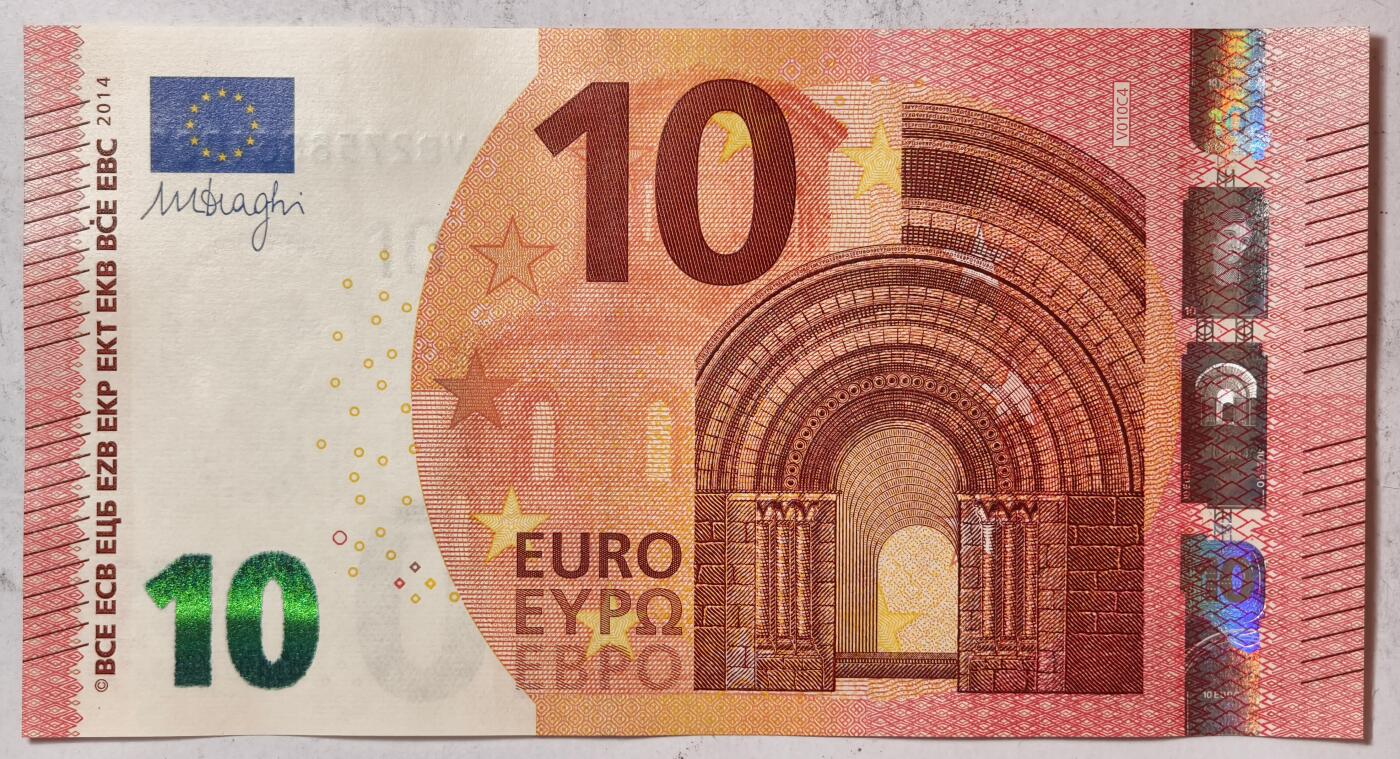 紫瑗钱币——第391期拍卖——纸币场 欧元 西班牙 2014年 圣天使桥 10欧元 UNC