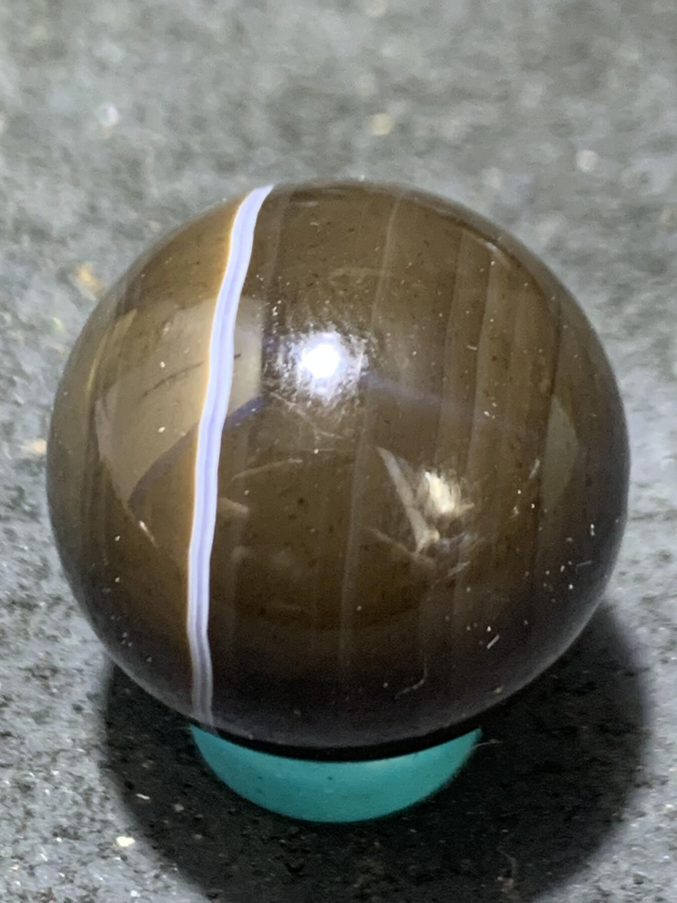 精品一线药师玛瑙2.1圆珠一颗
