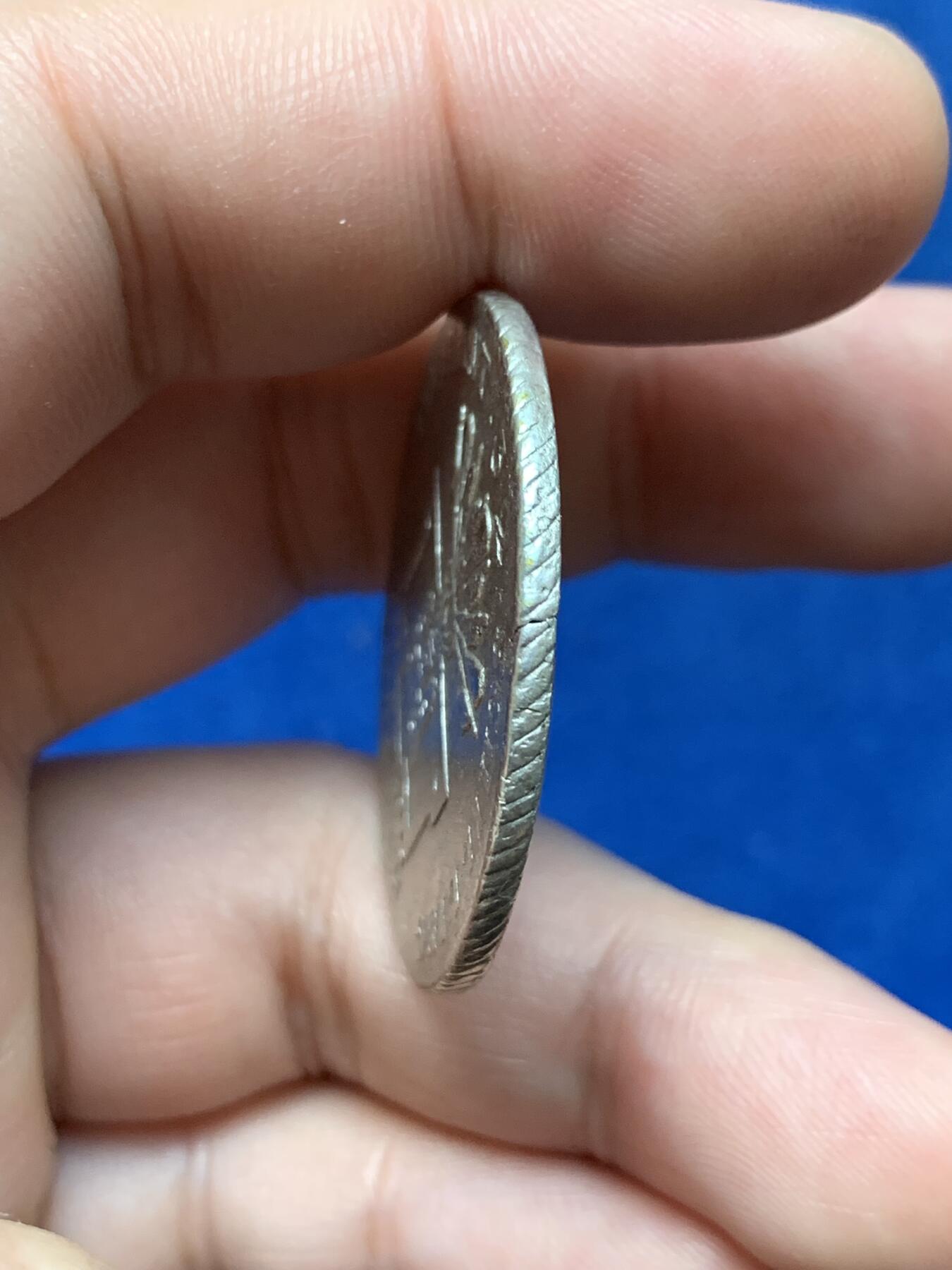 《竞宝斋》第284场- 周日，周一 2场连拍 （全场包邮） 德国 1796年 汉堡自由市 32先令 银币 早期双头鹰徽章 细节见图