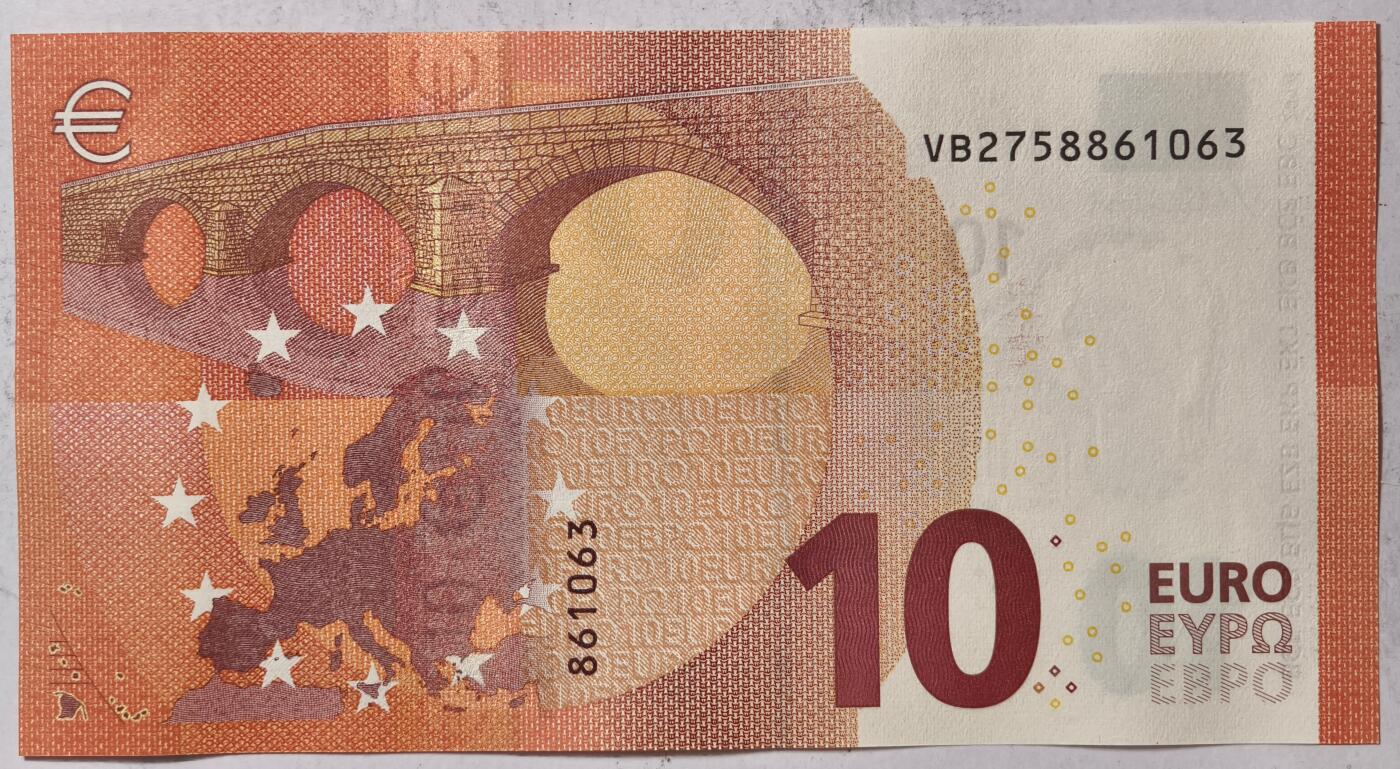 紫瑗钱币——第391期拍卖——纸币场 欧元 西班牙 2014年 圣天使桥 10欧元 UNC