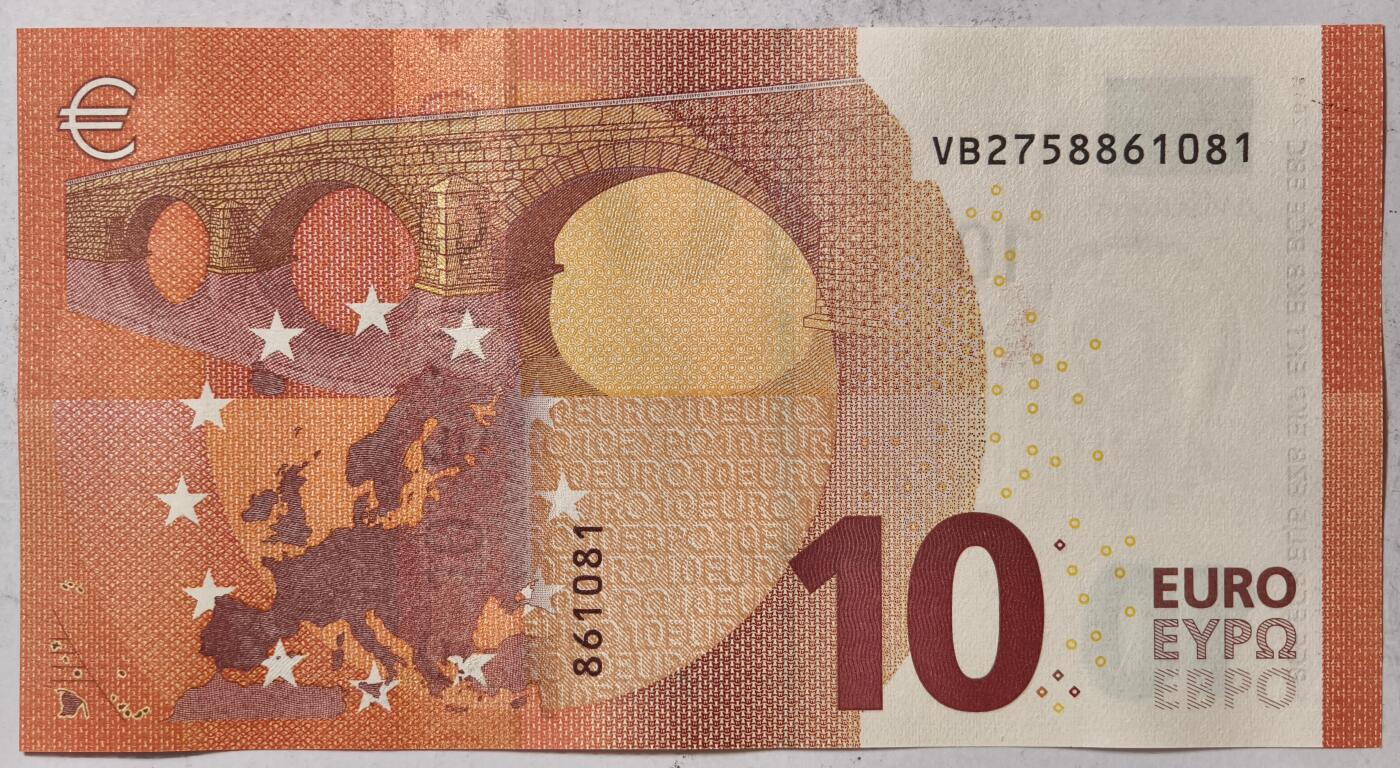 紫瑗钱币——第391期拍卖——纸币场 欧元 西班牙 2014年 圣天使桥 10欧元 UNC