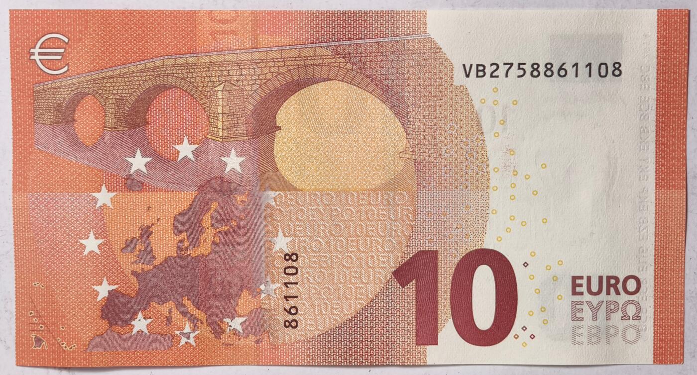 紫瑗钱币——第375期拍卖——纸币场 欧元 西班牙 2014年 圣天使桥 10欧元 UNC