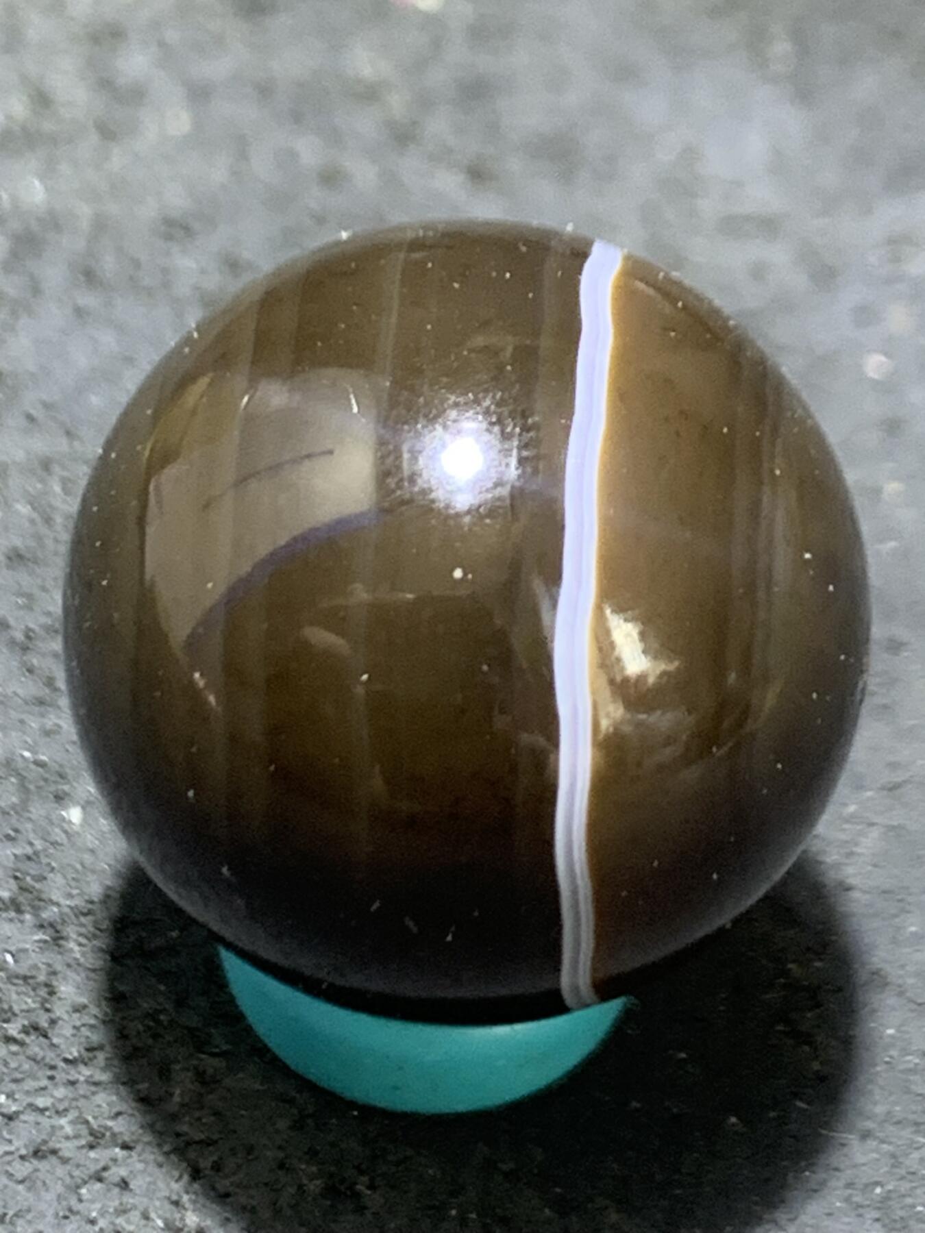 精品一线药师玛瑙2.1圆珠一颗