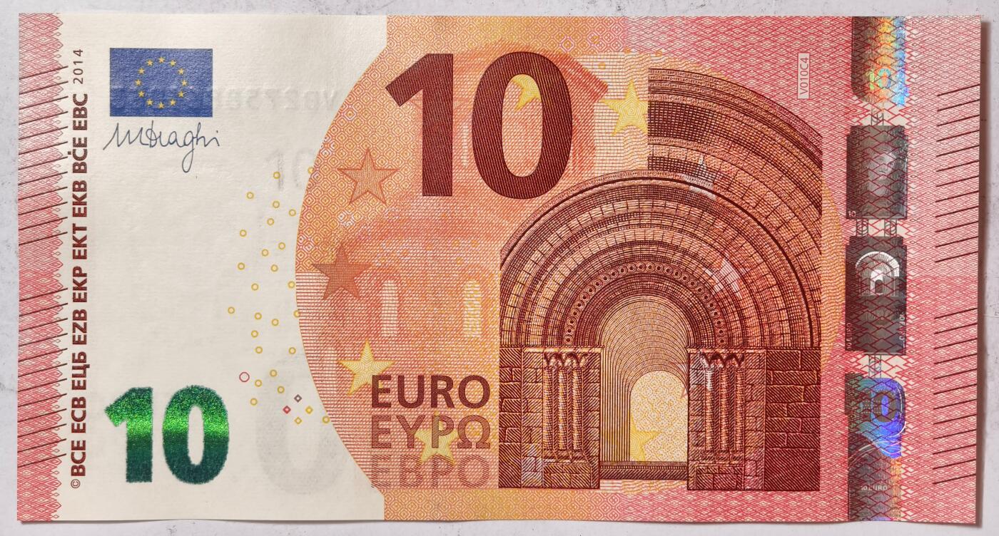 紫瑗钱币——第391期拍卖——纸币场 欧元 西班牙 2014年 圣天使桥 10欧元 UNC