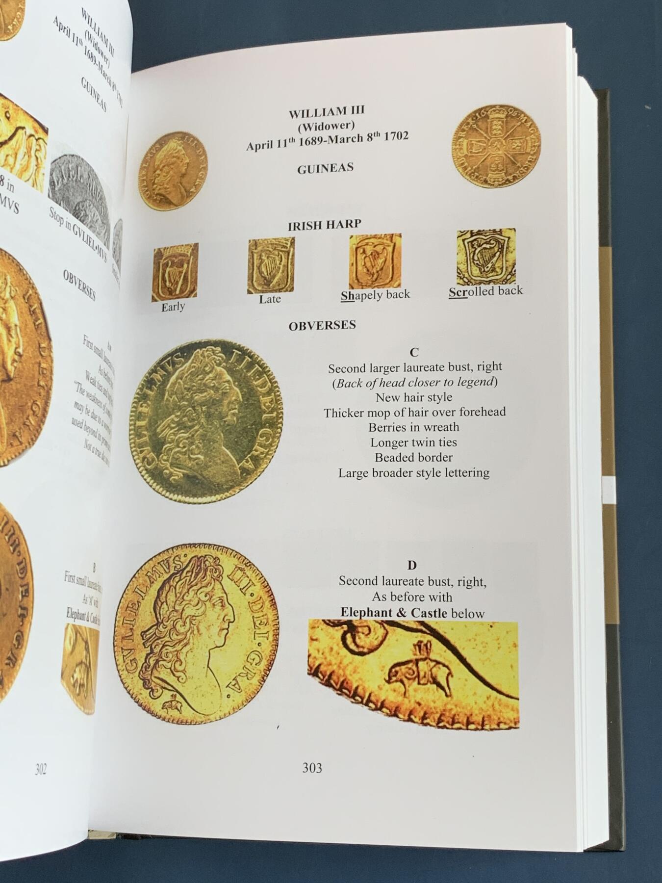 《竞宝斋》第285场- 周日，周一 2场连拍 （全场包邮） 英国spink 目录  1649-1816金币（第一卷） 几乎全新