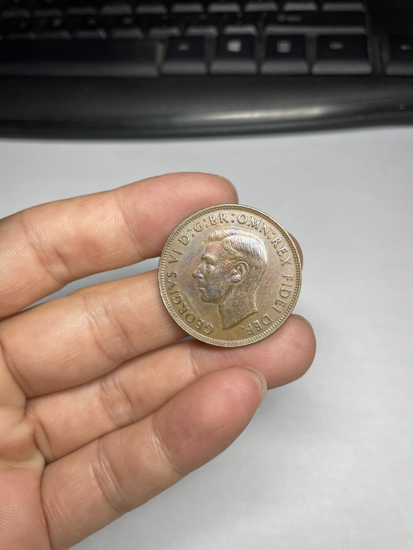 2024年集古藏今外币拍卖第十期-第3场—（总第93拍），新一期拍卖开始了。 1950年澳大利亚1便士