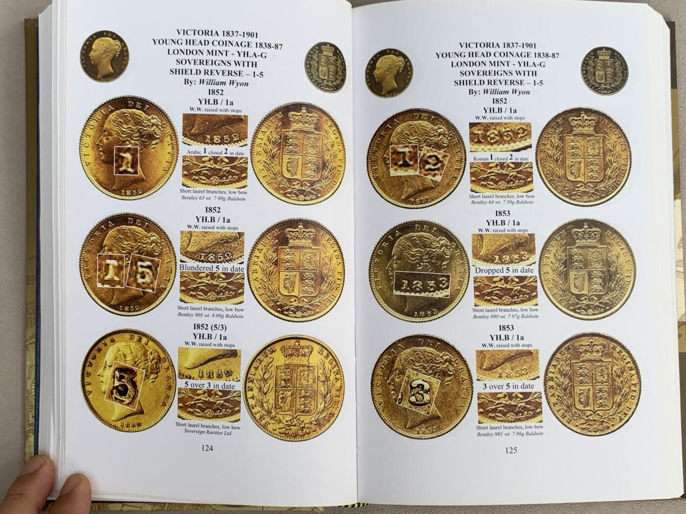 《竞宝斋》第285场- 周日，周一 2场连拍 （全场包邮） 英国spink 目录  1816-1971金币（第二卷） 几乎全新