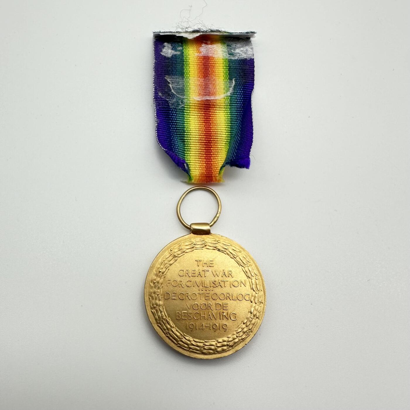 勋章奖章交易所7.6日拍卖 大英帝国一战胜利奖章（南非版）