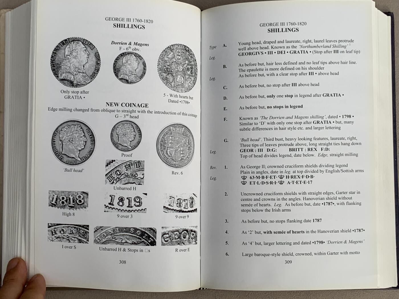《竞宝斋》第285场- 周日，周一 2场连拍 （全场包邮） 英国spink 目录  1649年以来银币 很厚