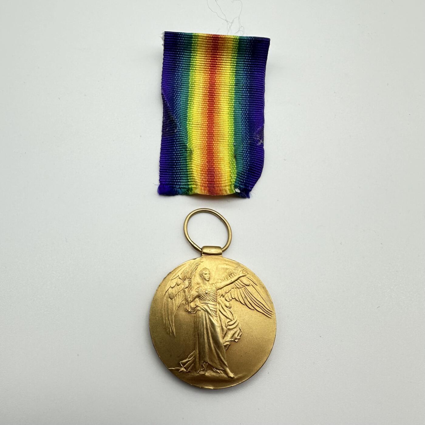 勋章奖章交易所7.6日拍卖 大英帝国一战胜利奖章（南非版）