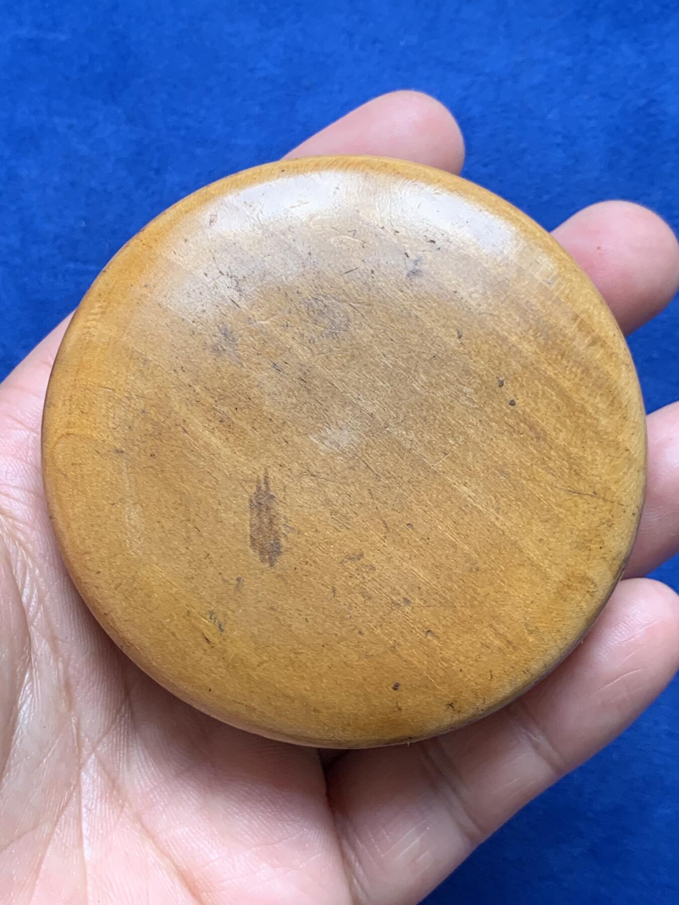 《竞宝斋》第285场- 周日，周一 2场连拍 （全场包邮） 1863年法国拿破仑三世农业铜章 木质原盒 大尺寸 直径51.1mm 重量60.8克