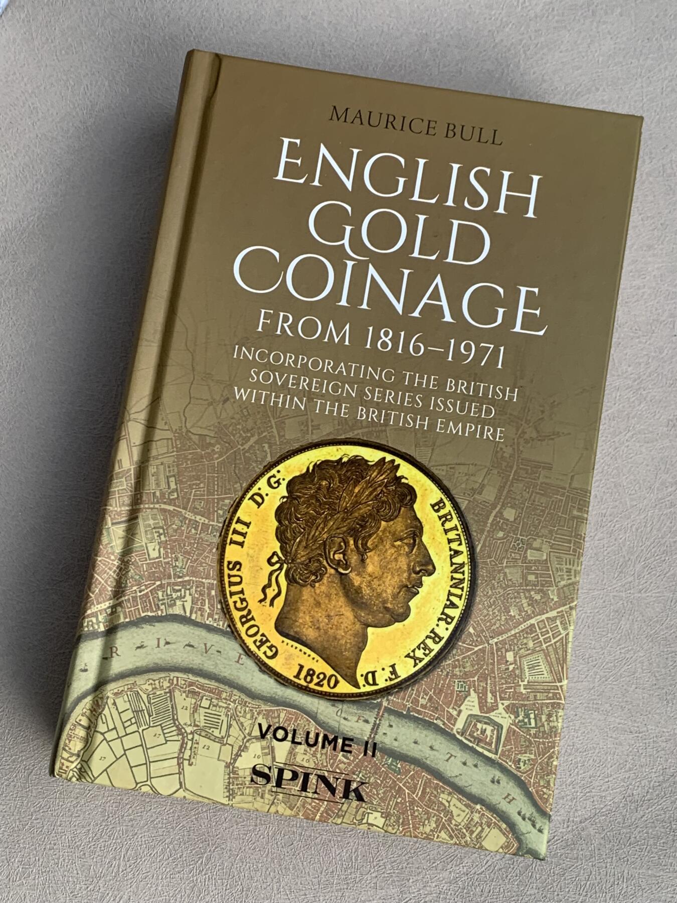 《竞宝斋》第285场- 周日，周一 2场连拍 （全场包邮） 英国spink 目录  1816-1971金币（第二卷） 几乎全新