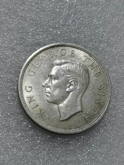 天下钱庄裸币专场 - 英属新西兰1克朗银币