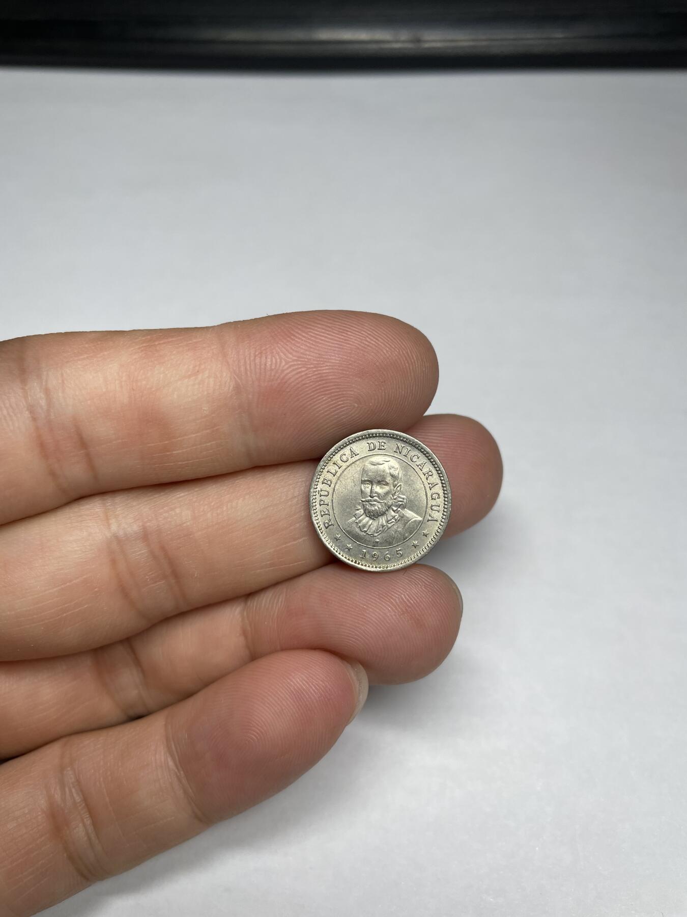 2024年集古藏今外币拍卖第十期-第3场—（总第93拍），新一期拍卖开始了。 1965年尼加拉瓜5分