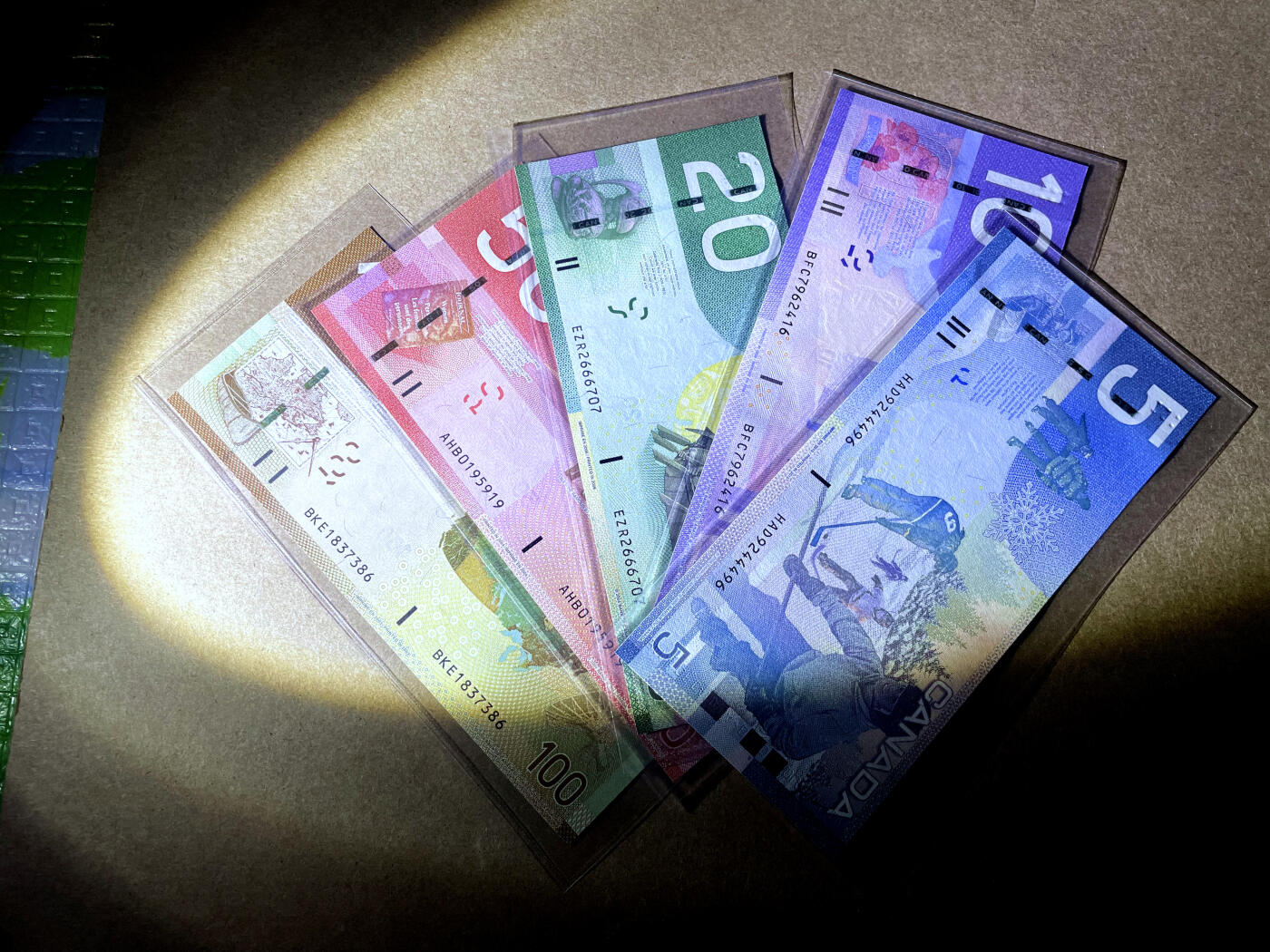 【Blue Auction】✨世界纸币精拍第499期【精】  【一组5张】加拿大 2003-05年5-100元 全新UNC