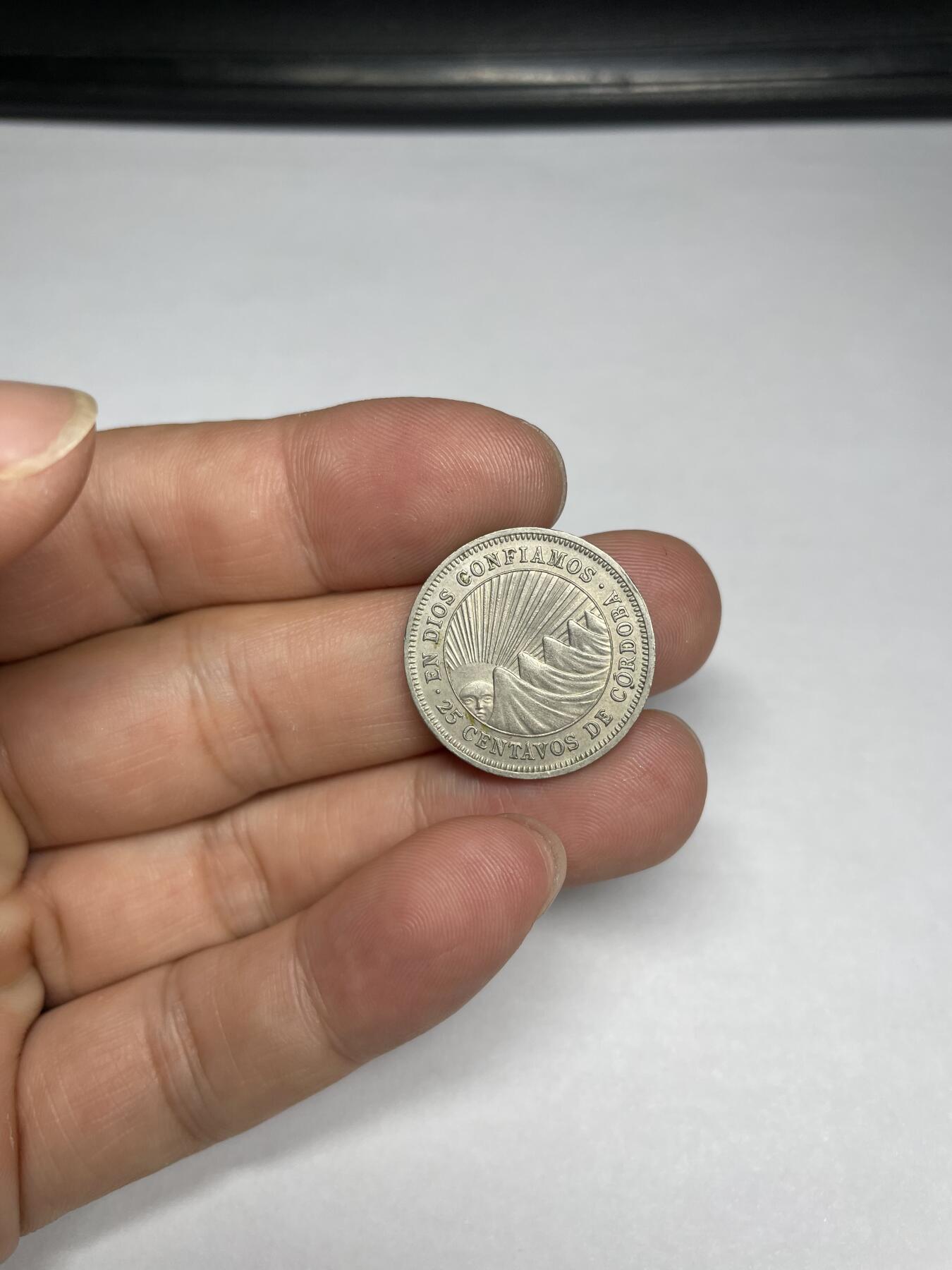 2024年集古藏今外币拍卖第十期-第3场—（总第93拍），新一期拍卖开始了。 1964年尼加拉瓜25分