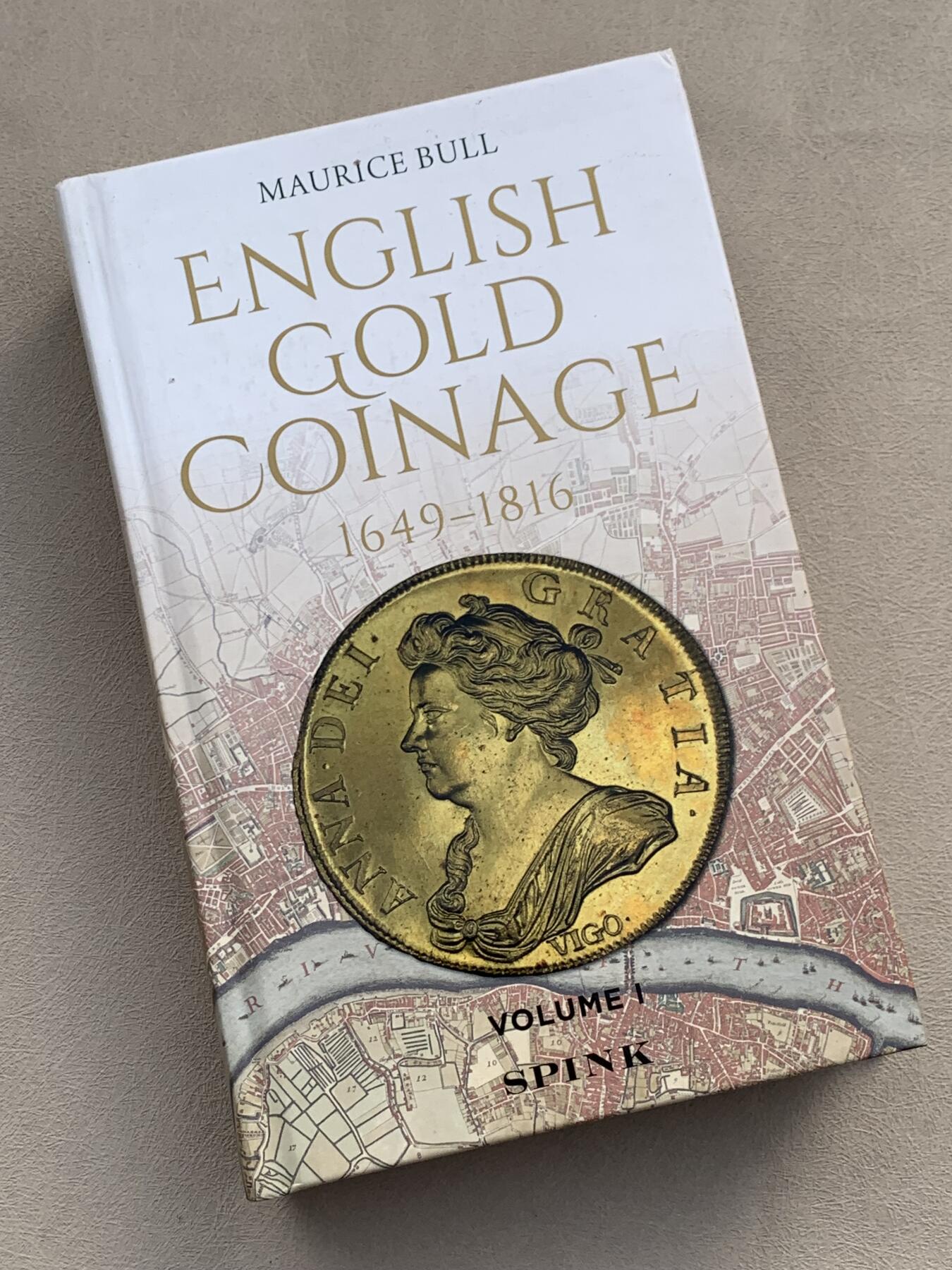 《竞宝斋》第285场- 周日，周一 2场连拍 （全场包邮） 英国spink 目录  1649-1816金币（第一卷） 几乎全新