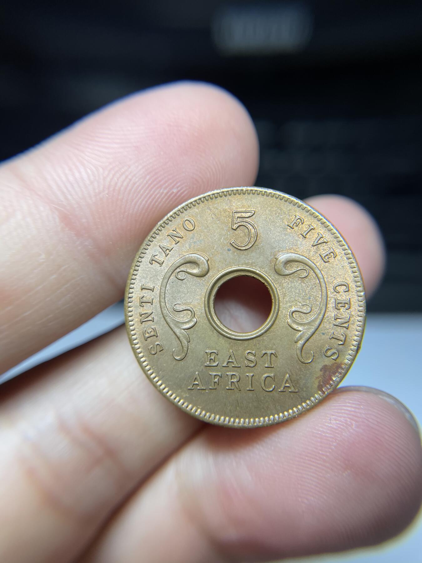 2024年集古藏今外币拍卖第十期-第4场—（总第94拍），新一期拍卖开始了。 带光1964年英属东非5分