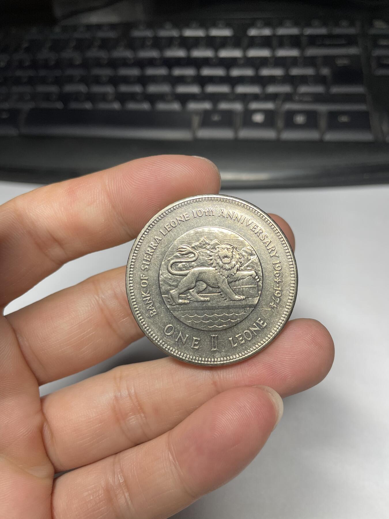 2024年集古藏今外币拍卖第十期-第4场—（总第94拍），新一期拍卖开始了。 1974nian塞拉利昂1里昂