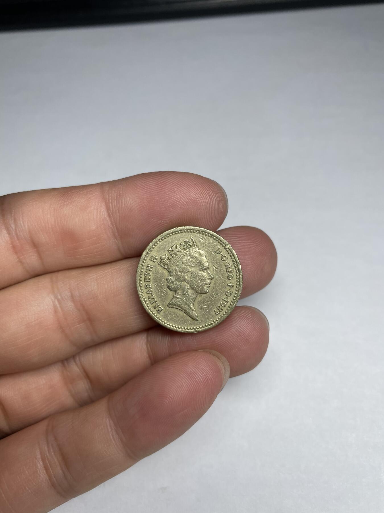 2024年集古藏今外币拍卖第十期-第4场—（总第94拍），新一期拍卖开始了。 1987年英国1英镑
