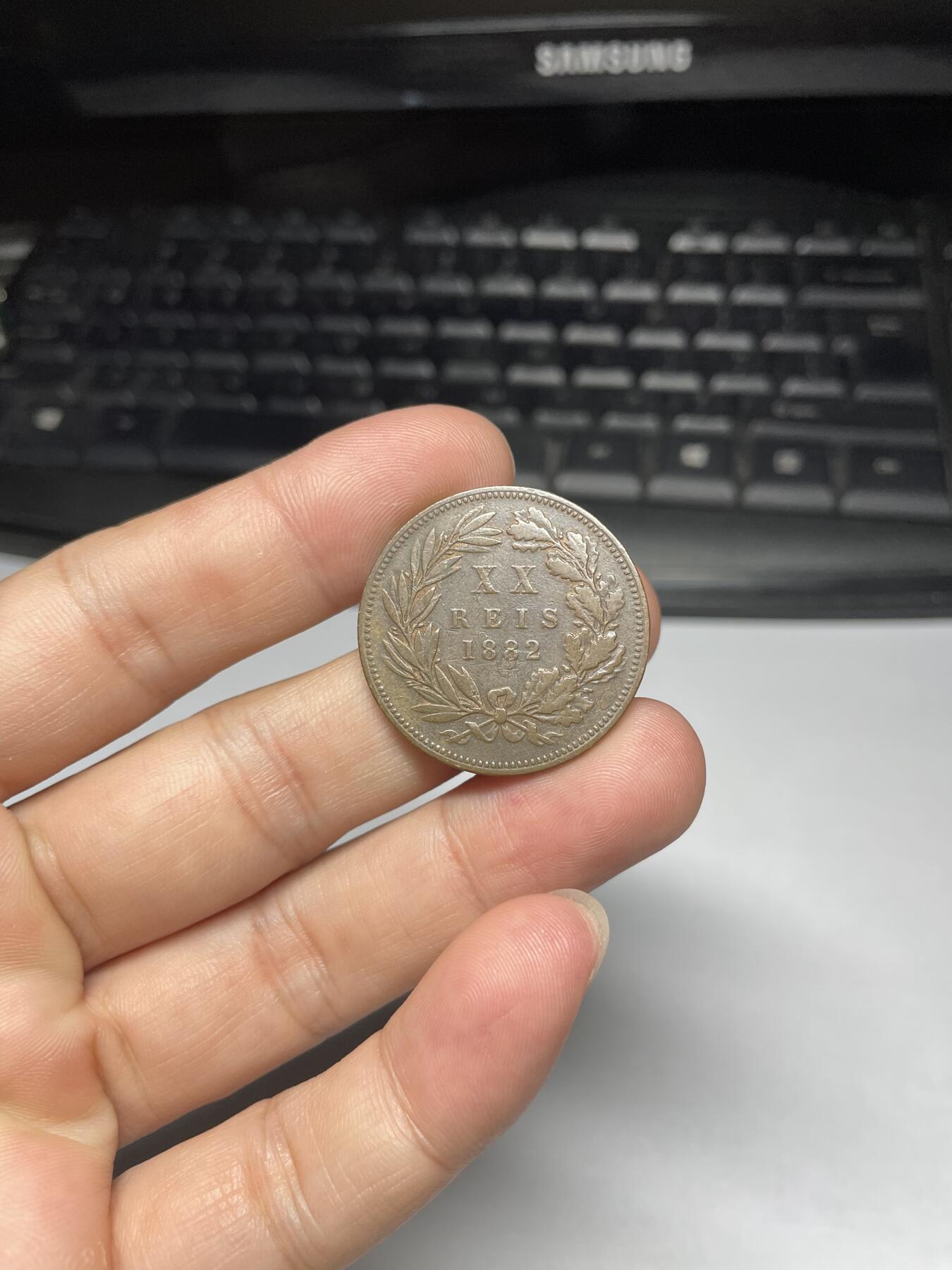 2024年集古藏今外币拍卖第十期-第4场—（总第94拍），新一期拍卖开始了。 1882年葡萄牙20瑞斯