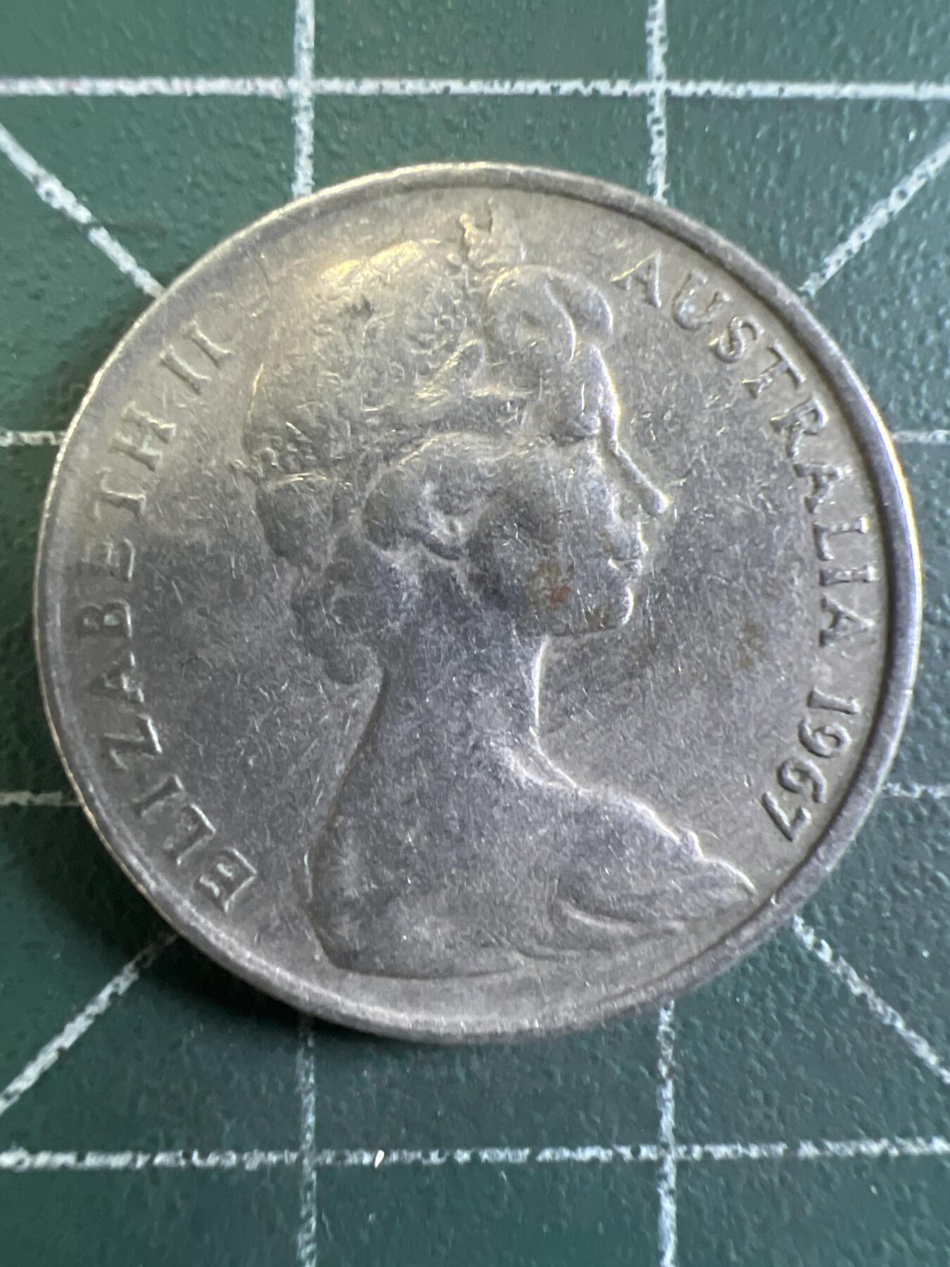 第644期 硬币专场 （无押金，捡漏，全场50包邮，偏远地区除外，接收代拍业务，本店十天发一次货） 澳大利亚十分