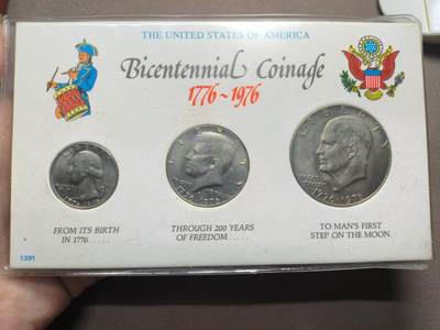 一百五十一期 七月第二拍 - 7.2.4美国建国200周年纪念币