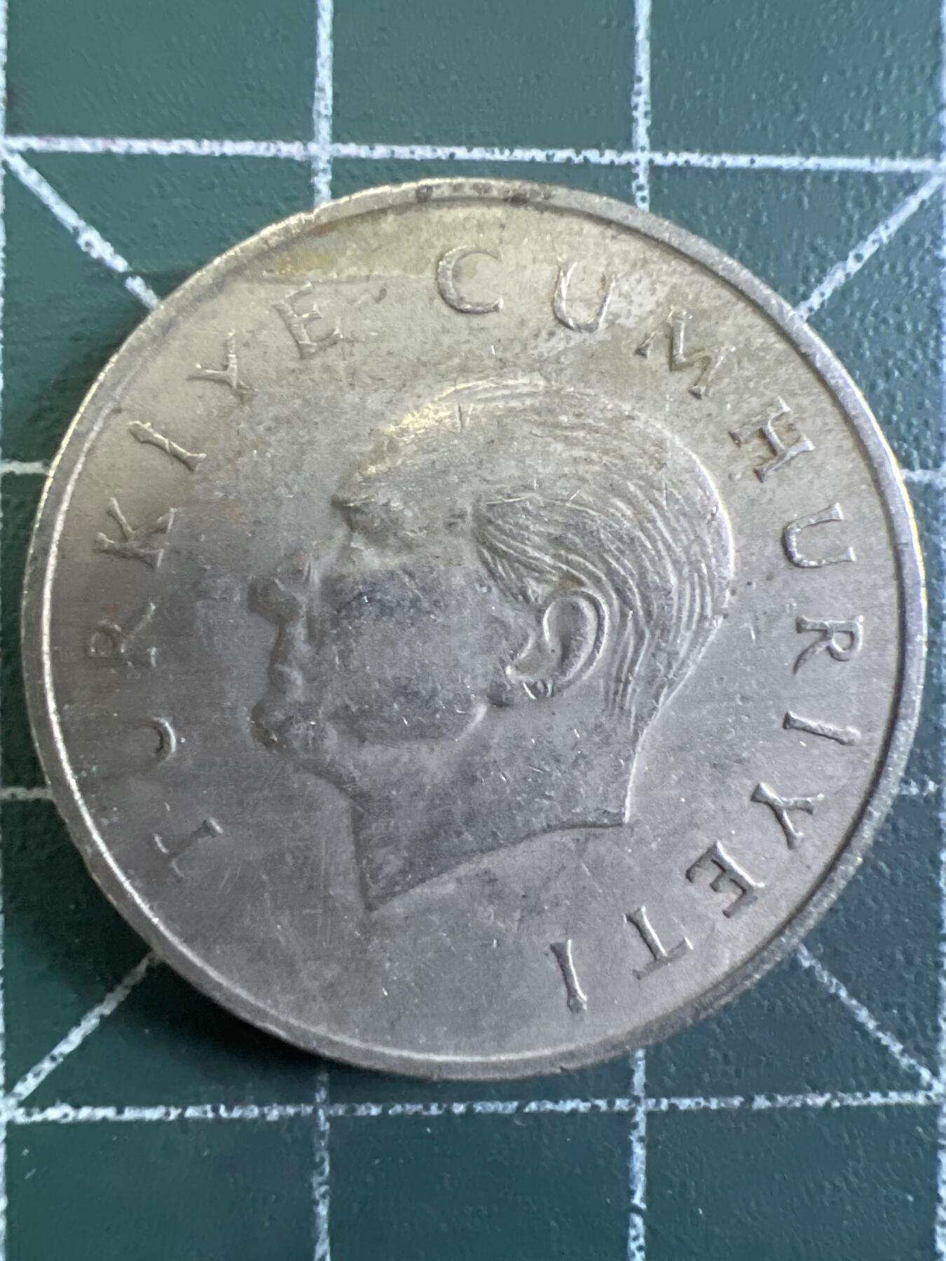 第644期 硬币专场 （无押金，捡漏，全场50包邮，偏远地区除外，接收代拍业务，本店十天发一次货） 土耳其25Bin里拉