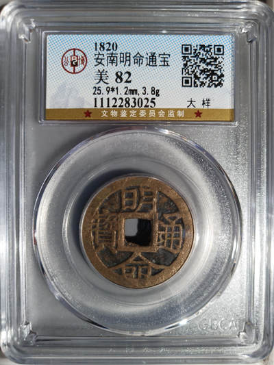 安南明命通宝 - 安南明命通宝