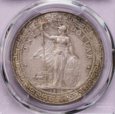 PCGS-MS63 1902年站洋淡彩状态一流 - PCGS-MS63 1902年站洋淡彩状态一流