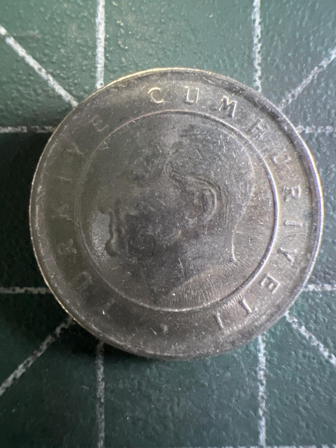 第644期 硬币专场 （无押金，捡漏，全场50包邮，偏远地区除外，接收代拍业务，本店十天发一次货） 土耳其5库鲁