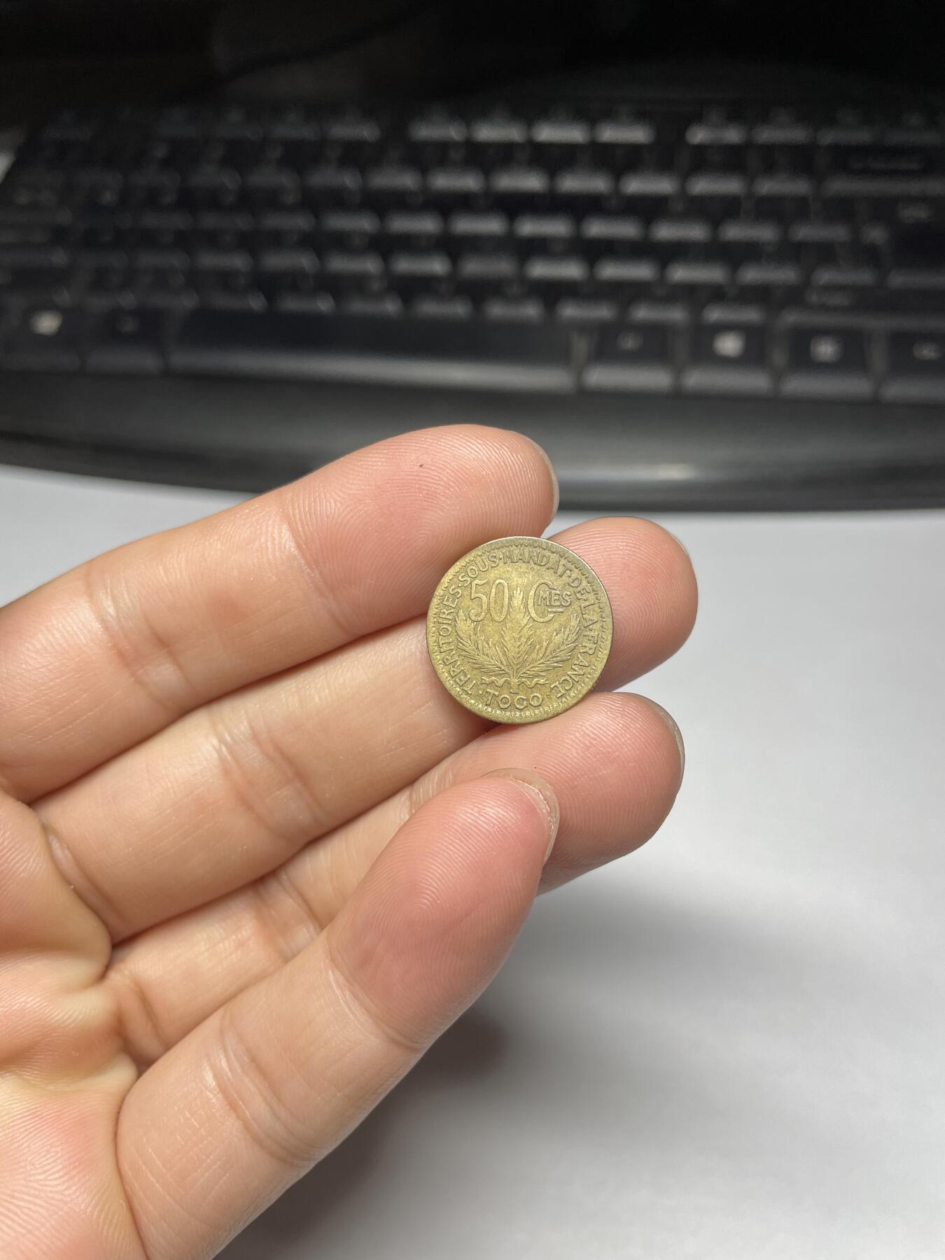 2024年集古藏今外币拍卖第十期-第5场—（总第95拍），新一期拍卖开始了。 1925年法属多哥50分