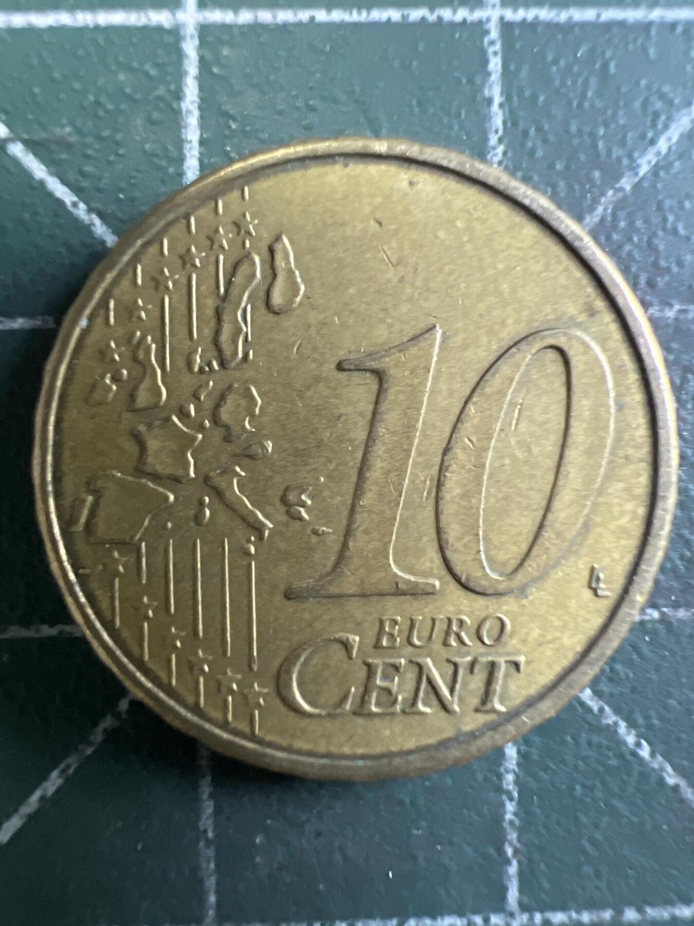 第662期 硬币场 （无押金，捡漏，全场50包邮，偏远地区除外，接收代拍业务，本店十天发一次货） 德国10欧分