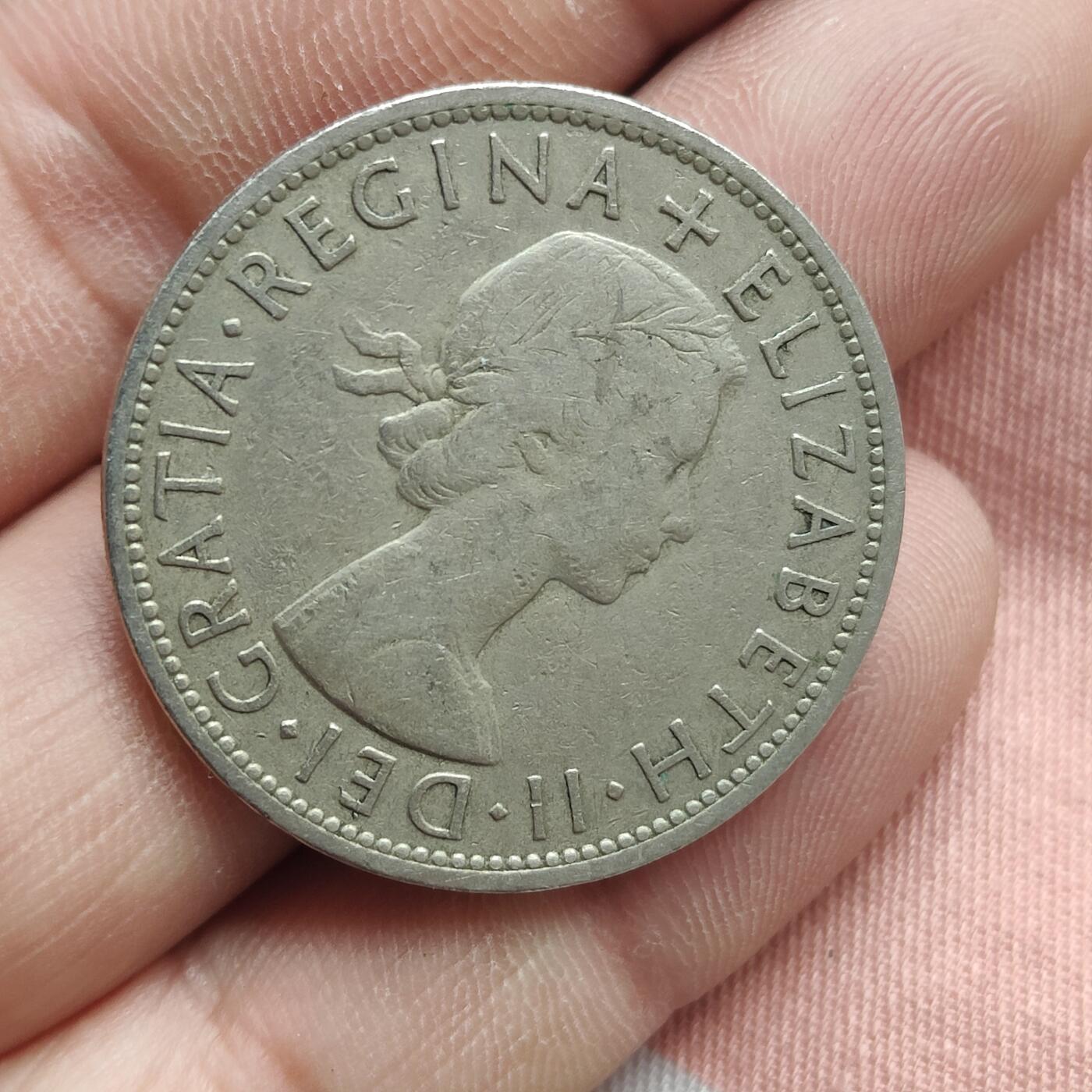 英雄古币捡漏专场第一期无押金可累计捡漏，全场50包邮，偏远地区除外。 英国1954半克朗。