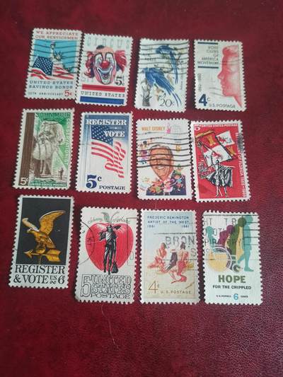 277美国专题纪念邮票12种不同一起出让。 - 277美国专题纪念邮票12种不同一起出让。