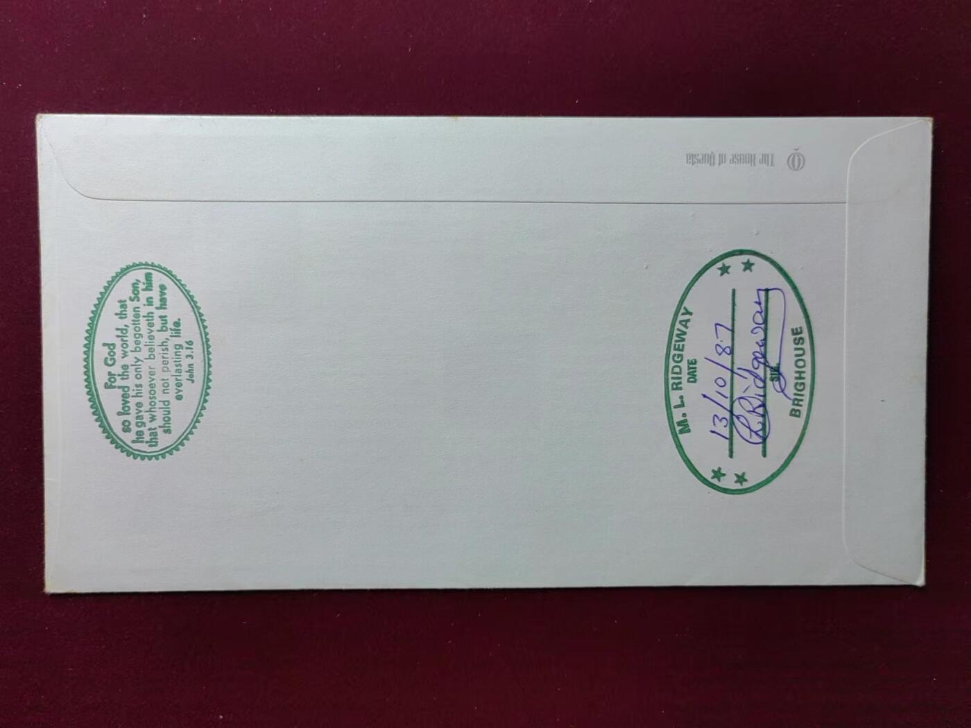 联合阁邮币社™ ——“多国邮品专场” 英国1987年 陶器艺术 