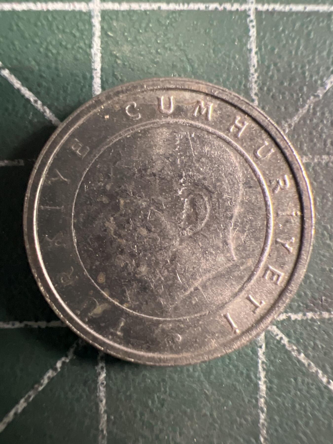 第645期 硬币专场 （无押金，捡漏，全场50包邮，偏远地区除外，接收代拍业务，本店十天发一次货） 土耳其5库鲁