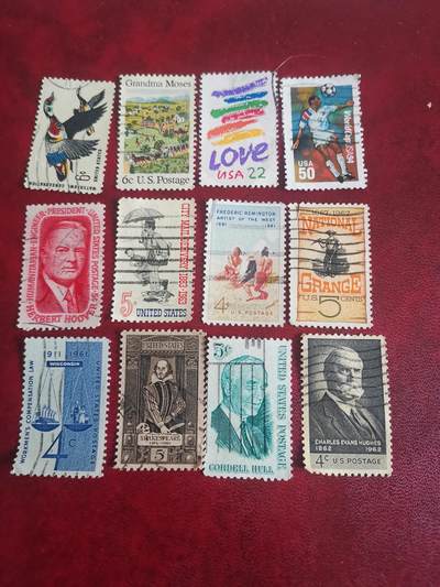 287美国专题纪念邮票12种不同一起出让。 - 287美国专题纪念邮票12种不同一起出让。