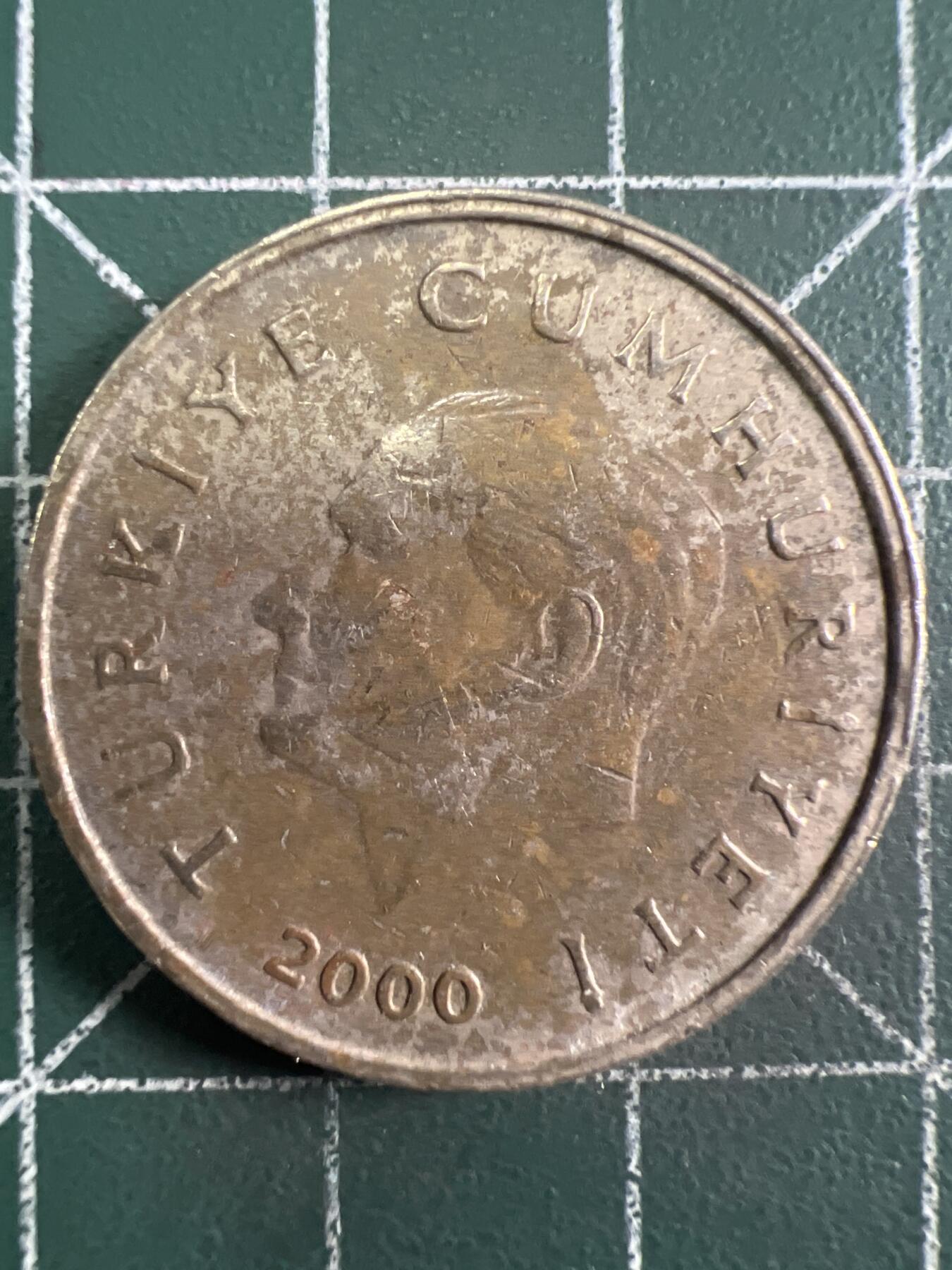 第645期 硬币专场 （无押金，捡漏，全场50包邮，偏远地区除外，接收代拍业务，本店十天发一次货） 土耳其50Bin里拉