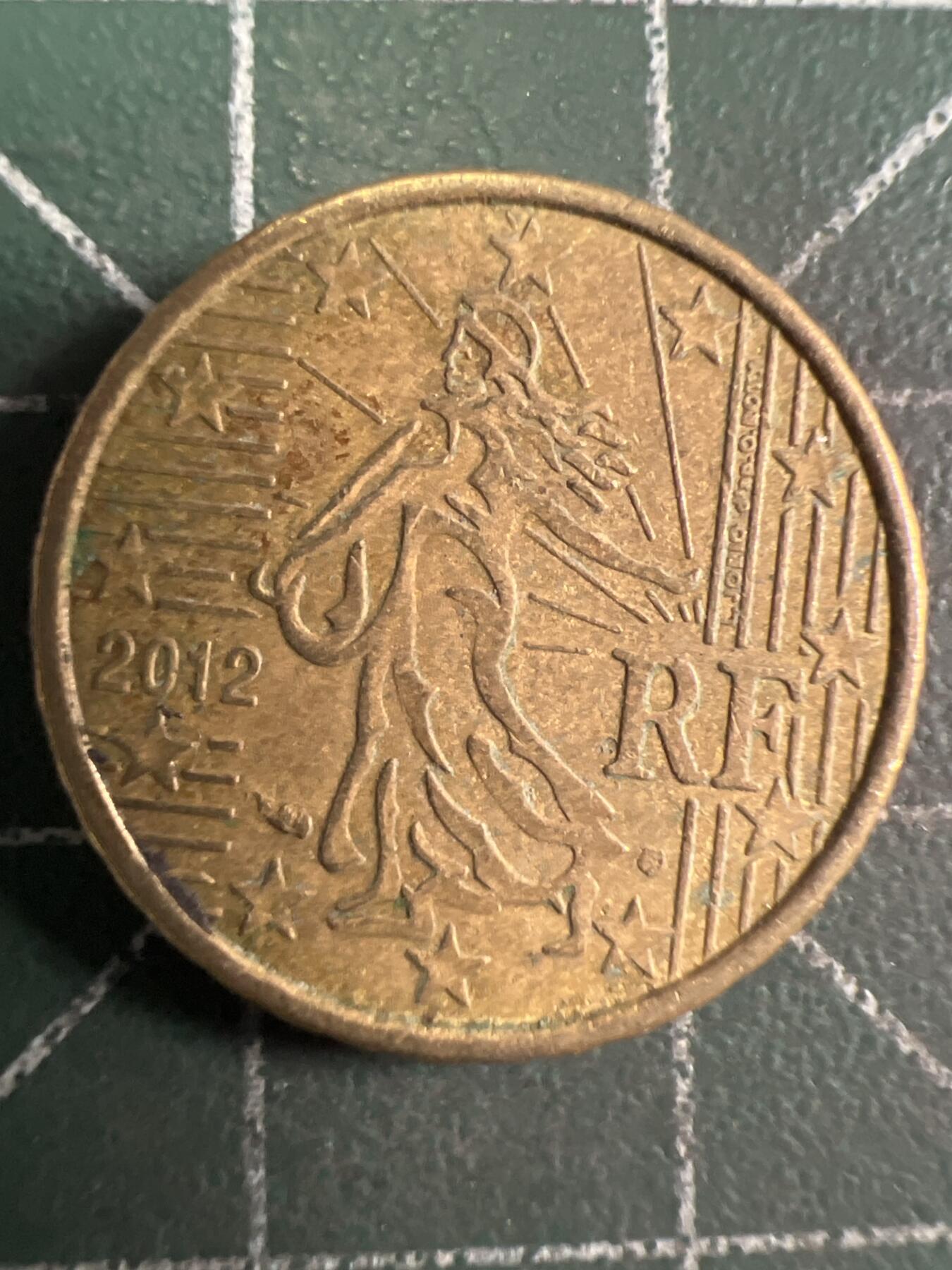 第664期 硬币专场 （无押金，捡漏，全场50包邮，偏远地区除外，接收代拍业务，本店十天发一次货） 法国10欧分