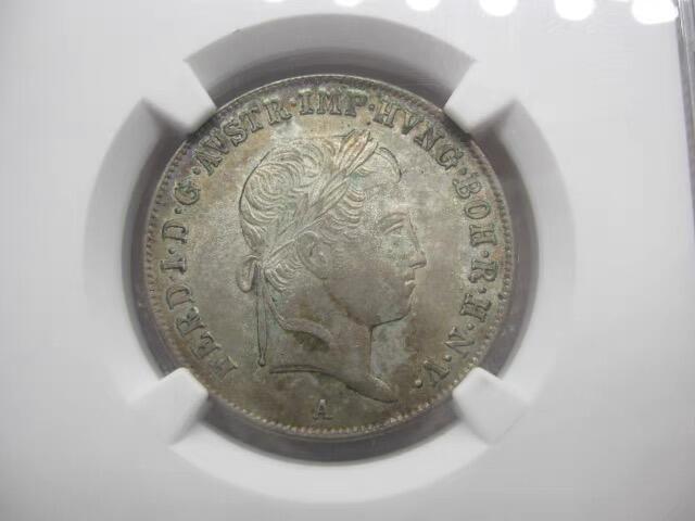 NGC-AU 古希腊伊奥利亚库迈4德银币- 首席收藏网- 中文钱币收藏