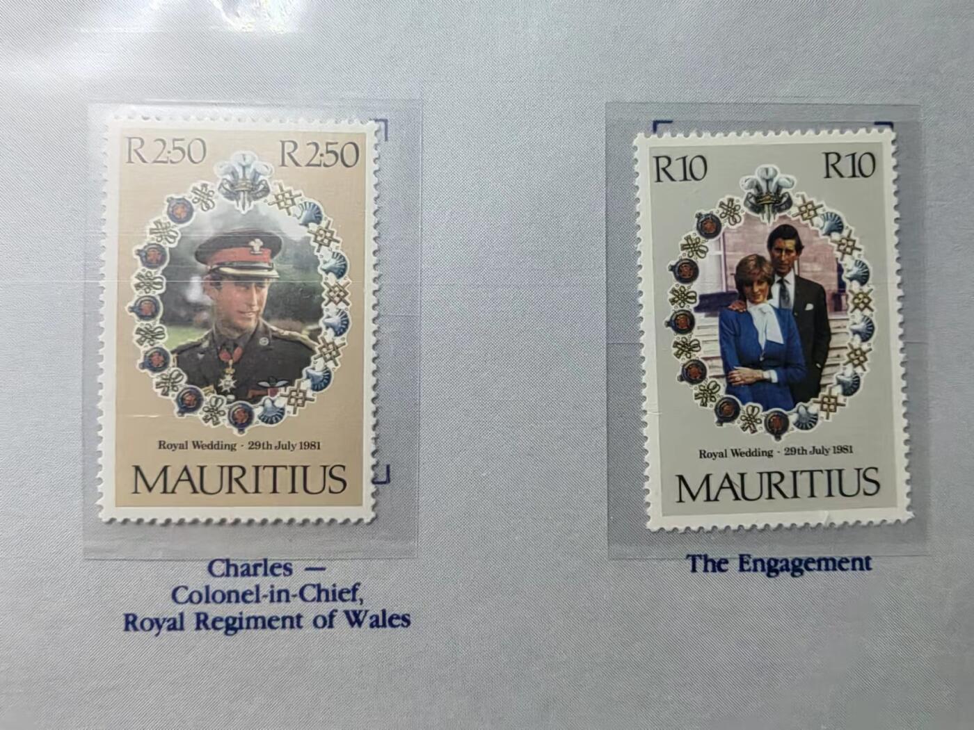 联合阁邮币社™ ——“多国邮品专场” 百慕大1981年 查尔斯戴安娜王室婚礼3全 2美金