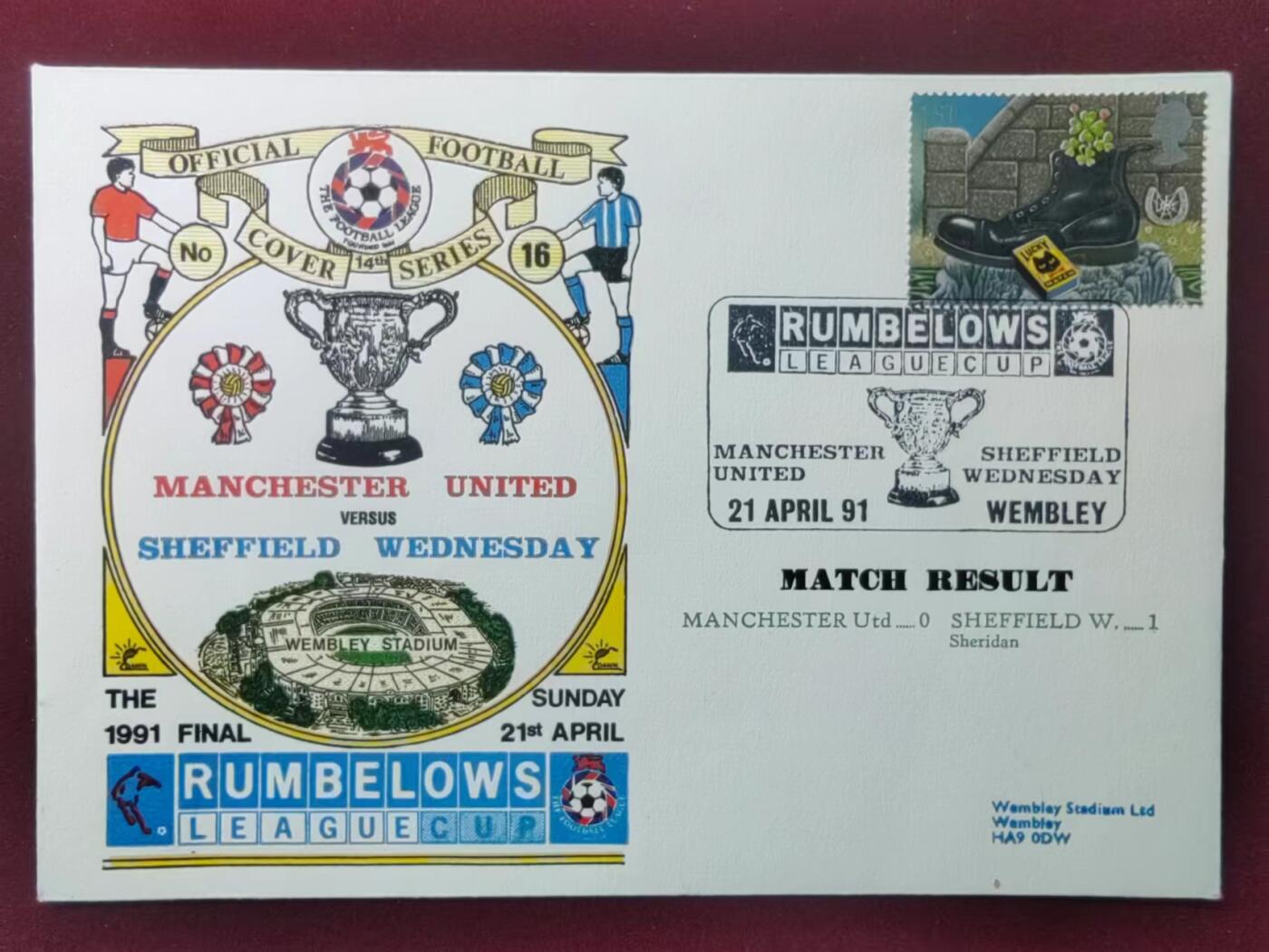 联合阁邮币社™ ——“多国邮品专场” 1991年 欧洲杯纪念封