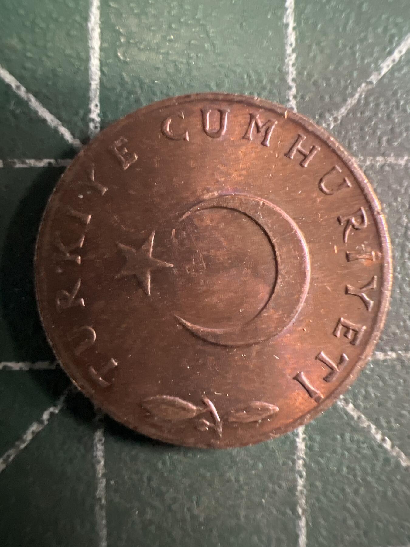 第645期 硬币专场 （无押金，捡漏，全场50包邮，偏远地区除外，接收代拍业务，本店十天发一次货） 土耳其5库鲁