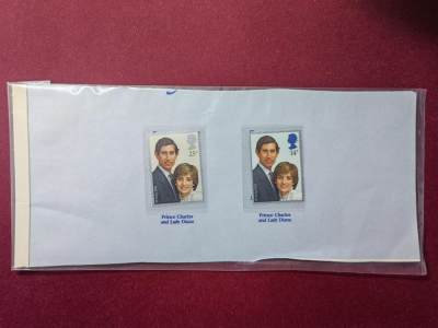 联合阁邮币社™ ——“多国邮品专场” - 英国 1981 查尔斯 戴安娜 大婚